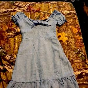 Light blue(denim colored) dress